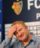 Fussball CHL  Saison 2011/2012:  Trainer Heiko Vogel (FC Basel)