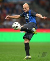 FUSSBALL SERIE A: Esteban Cambiasso (Inter Mailand)