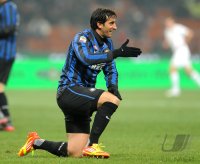 FUSSBALL SERIE A:  Diego Milito (Inter Mailand)