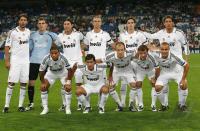 FUSSBALL CHAMPIONS LEAGUE: Teamphoto Madrid