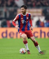 Fussball 1. Bundesliga Saison 14/15: Xabi Alonso (FC Bayern Muenchen)
