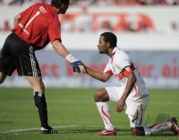 Fussball 1. Bundesliga  Saison 2010/2011:  VfB Stuttgart - Hamburger SV