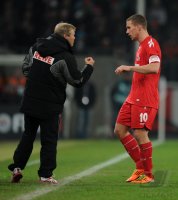 Fussball: 1. Bundesliga Saison 2010/2011: Koeln - Bremen