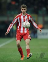 Fussball CHL  Saison 2010/2011:  Thomas Mueller (FC Bayern Muenchen)