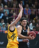 Basketball 1. Bundesliga 16/17 Hauptrunde: Walter Tigers Tuebingen -  s. Oliver Wuerzburg