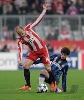 Fussball CHL  Saison 2010/2011:  FC Bayern Muenchen - Inter Mailand