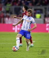 Fussball 1. Bundesliga Saison 21/22: FC Bayern Muenchen -  Hertha BSC Berlin