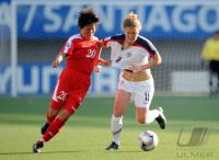 Fussball Frauen FIFA U 20  WM  2008   Finale   Korea DVR - USA