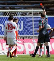 FUSSBALL  1. BUNDESLIGA  09/10    VfB Stuttgart - Bayer Leverkusen