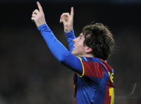 Fussball CHL  Saison 2010/2011:  JUBEL Lionel Messi (Barca)