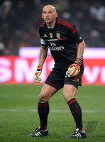 FUSSBALL International SERIE A 2011/2012: Torwart Christian Abbiati (AC Mailand)