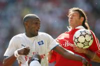 Fussball, 1. Bundesliga: Bayern Muenchen - Hamburger SV