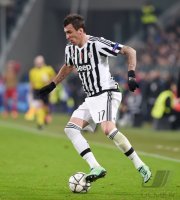 Fussball CHL 15/16 Achtelfinale: Mario Mandzukic (Juventus Turin)