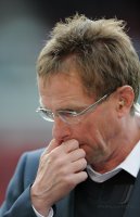 Fussball CHL  Saison 2010/2011:  Trainer Ralf Rangnick (FC Schalke 04)
