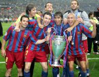 Fussball International: Champions League Finale, Jubel Barcelona