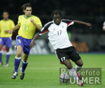 Fussball Testspiel Deuschland - Brasilien