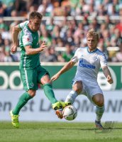 Fussball 1. Bundesliga Saison 2015/2016: SV Werder Bremen - FC Schalke 04