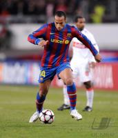 FUSSBALL  International CHL 09/10 : Thierry Henry  (Barca)