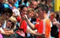 Fussball 1. Bundesliga :  Trainingslager des FC Bayern Muenchen
