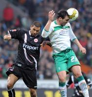 FUSSBALL 1. BUNDESLIGA: Bremen - Frankfurt