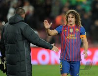 FUSSBALL International  COPA DEL REY  11/12: Carles Puyol (Barca)