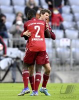 Fussball 1. Bundesliga Saison 21/22: FC Bayern Muenchen - SpVgg Greuther Fuerth