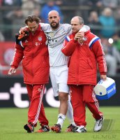 FUSSBALL 1. Bundesliga 2014/2015:  FC Bayern Muenchen - Paulaner Traumelf