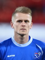 Fussball EM 2016 Quali: Ari Skulason (Island)