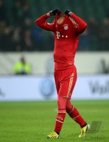 Fussball, 1. Bundesliga Saison 2012/2013: VfL Wolfsburg - Bayern Muenchen