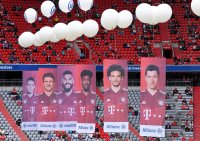 Fussball 1. Bundesliga Saison 21/22: Teampraesentation FC Bayern Muenchen