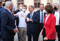 Politik, Bundestagswahl 2021 Wahlkampf CDU; Union-Kanzlerkandidat Armin Laschet