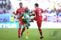 FUSSBALL WM 2022 Vorrunde: Schweiz - Kamerun