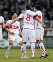 Fussball: 1. Bundesliga Saison 2010/2011: St. Pauli - Stuttgart