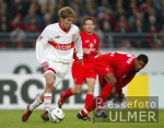 FUSSBALL 1. Bundesliga Spielszene VfB Stuttgart  -  SC Freiburg