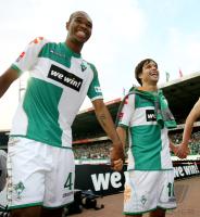 Fussball, 1. Bundesliga: Bremen - Bayern