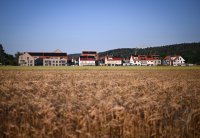 Tuebingen: Wohngebiet, Obere Kreuzaecker im Ortsteil Buehl
