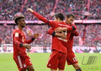 Fussball 1. Bundesliga Saison 18/19: FC Bayern Muenchen - Hannover 96