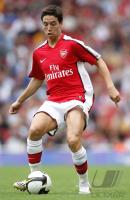 FUSSBALL INTERNATIONAL: Arsenal, NASRI Einzelaktion