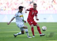 Fussball 1. Bundesliga  Saison 2015/2016: FC Bayern Muenchen - Borussia Moenchengladbach