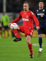 Fussball: DFB Pokal, 2. Hauptrunde: 1. FC Koeln, BRECKO am Ball