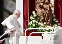 Vatikan, Rom Ostermesse 2022  Papst Franziskus I.