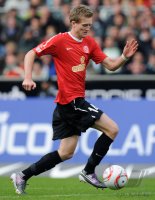 Fussball, 1. Bundesliga, Saison 2010/2011: Bremen - Mainz, SCHUERRLE am Ball