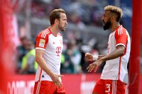 Fussball 1. Bundesliga 23/24: FC Bayern Muenchen - Eintracht Frankfurt