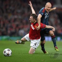 Fussball International CHL Saison 13/14: Manchester United FC - FC Bayern Muenchen