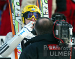 SKISPRINGEN  Vierschanzen Tournee  Bischofshofen Ahonen jubelt im Ziel