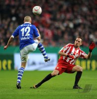 Fussball DFB Pokal 10/11 : FC Bayern Muenchen - FC Schalke 04