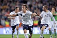 Fussball WM-Qualifikation: Jubel  Alberto GILARDINO (ITA)
