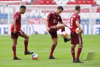 Fussball 1. Bundesliga Saison 21/22: Teampraesentation FC Bayern Muenchen