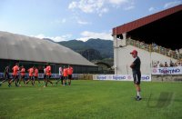 Fussball 1. Bundesliga :  Trainingslager des FC Bayern Muenchen