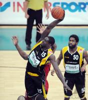Basketball  1. Bundesliga 2008/2009   Walter Tigers - Brose Basket Bamberg